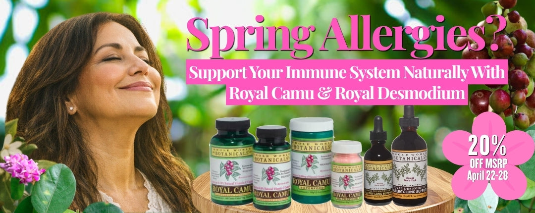 Natural Solutions for Spring Allergies!