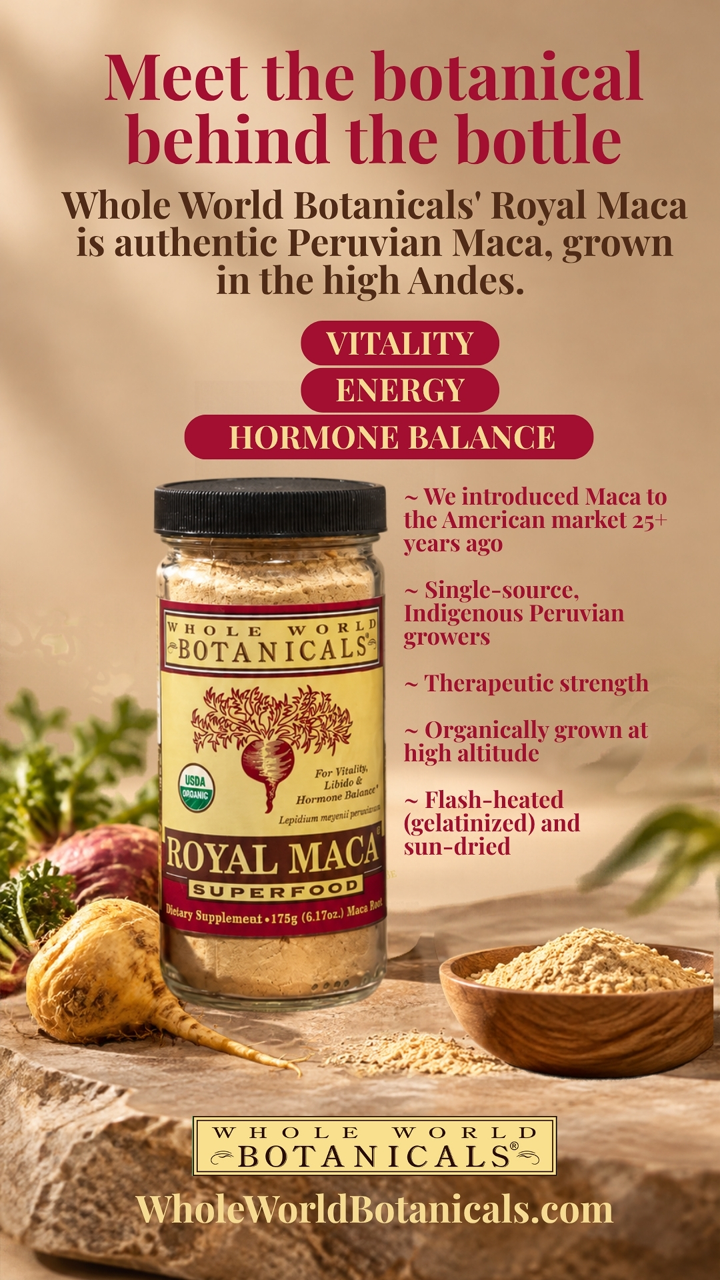 Meet the Botanical: Maca