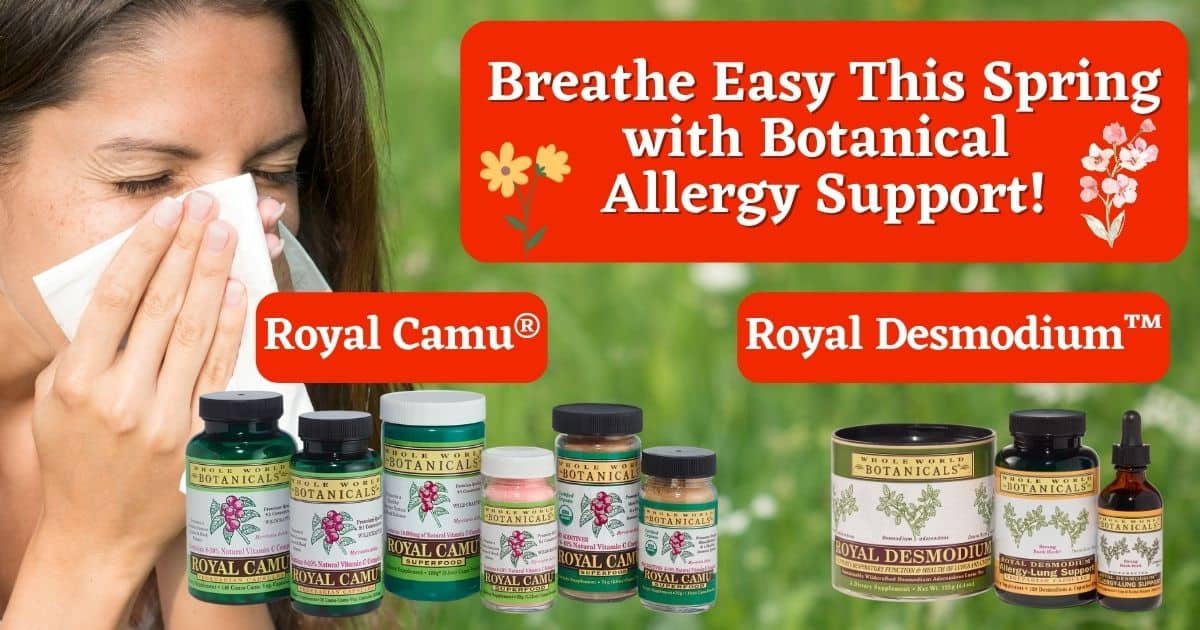 Breathe Easy this Spring with Botanical Allergy Support