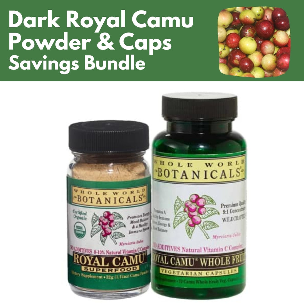 Royal Dark Camu® Powder & Capsules