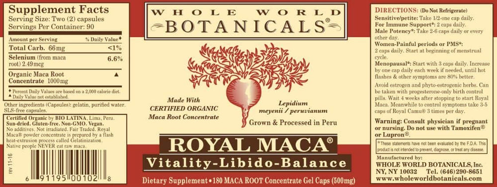 
                      
                        Royal Maca® Vitality-Libido-Balance Caps
                      
                    