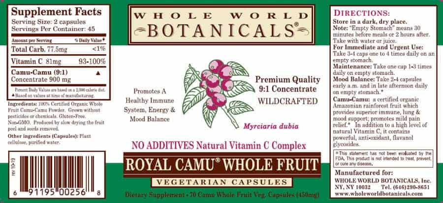 
                      
                        Royal Dark Camu® Powder & Capsules
                      
                    