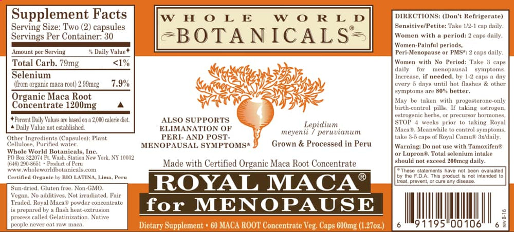 
                      
                        Royal Maca® for Menopause
                      
                    