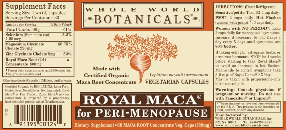 
                      
                        Royal Maca® for Perimenopause
                      
                    